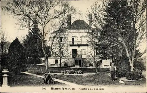 Ak Blancafort Cher, Chateau de Fonbelle