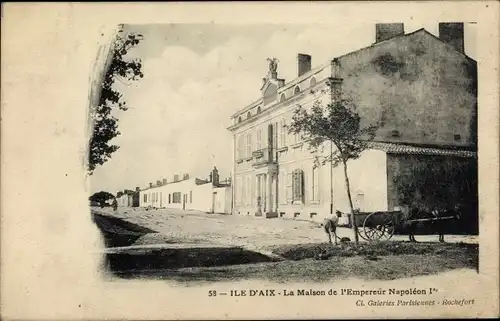 Ak Ile d'Aix Charente Maritime, La Maison de l'Empereur Napoleon Ier