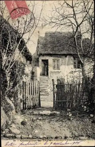 Ak Cormeilles en Vexin Val d´Oise, Une Chauthiere