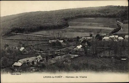 Ak Lyons la Forêt Eure, Hameau de Vilaine