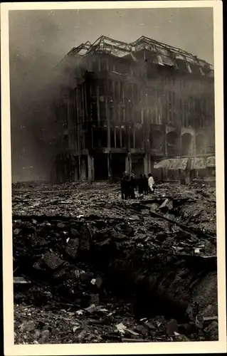 Foto Ak Hamburg Mitte Altstadt, Kriegszerstörung 1944