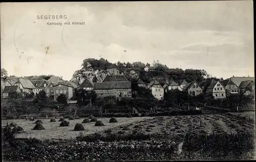 Ak Bad Segeberg in Schleswig Holstein, Kalkberg, Altstadt