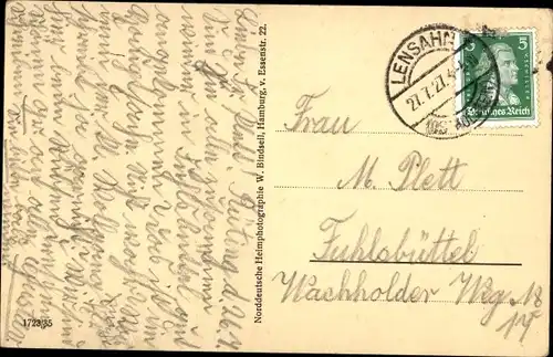 Ak Lensahn in Holstein, Kirche