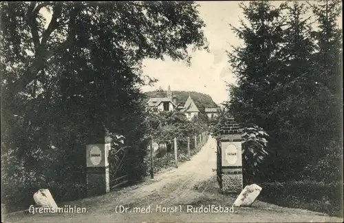 Ak Gremsmühlen Malente in Ostholstein, Rudolfsbad, Dr. med. Horst