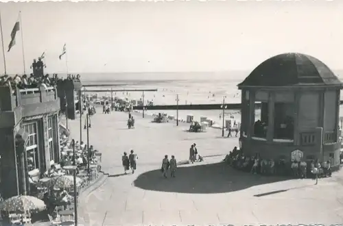 Foto Nordseebad Borkum in Ostfriesland, Strand, Pavillon