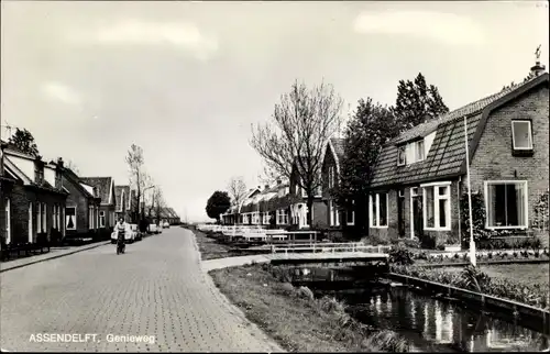 Ak Assendelft Nordholland Niederlande, Genieweg