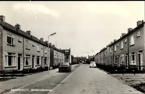 Ak Assendelft Nordholland Niederlande, Brederodestraat