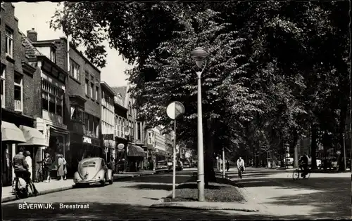 Ak Beverwijk Nordholland Niederlande, Breestraat