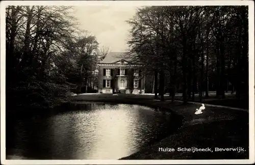Ak Beverwijk Nordholland Niederlande, Huize Scheijbeeck