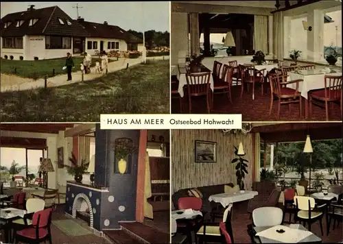 Ak Hohwacht an der Ostsee, Haus am Meer, Inh. M. Schütt