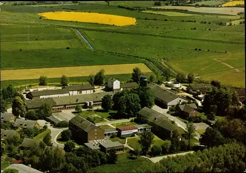 Ak Blekendorf in Schleswig Holstein, Fliegeraufnahme, Lehr- und Versuchsanstalt für Landwirtschaft