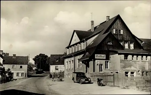 Ak Syrau Rosenbach im Vogtland, Gasthof Tropfsteinhöhle