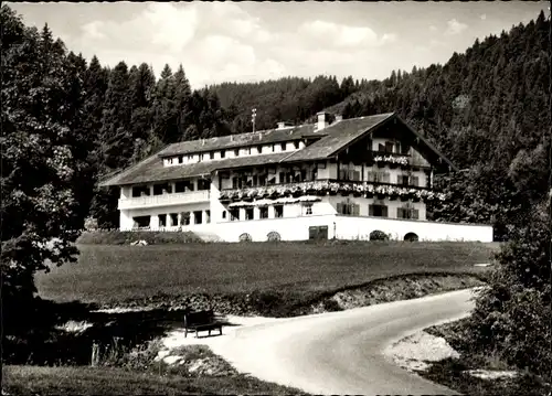 Ak Bad Wiessee in Oberbayern, Gasthof Sonnenbichl, Inh. M. u. M. Luger