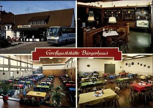 Ak Kirchheim in Unterfranken, Gaststätte Bürgerhaus