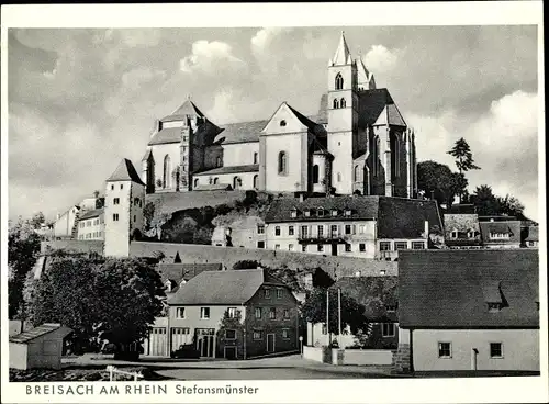 Ak Breisach am Oberrhein, Stephansmünster