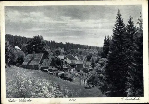 Ak Schierke Wernigerode am Harz, Teilansicht