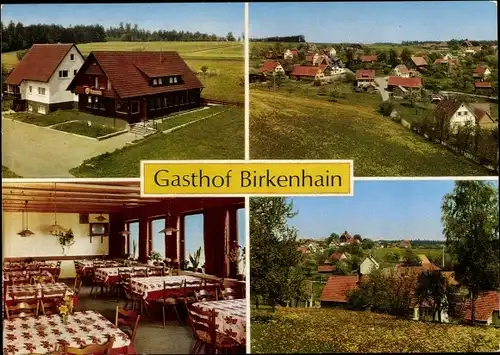 Ak Agenbach Neuweiler im Schwarzwald, Gasthof Birkenhain