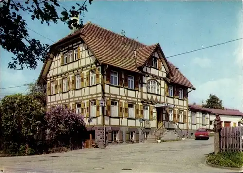 Ak Liebelsberg Neubulach im Schwarzwald, Gasthaus zum Hirsch