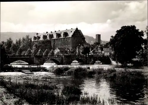 Ak Hann. Münden in Niedersachsen, Werrabrücke