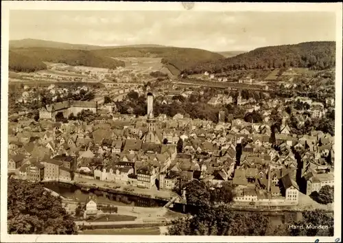 Ak Hann. Münden in Niedersachsen, Panorama