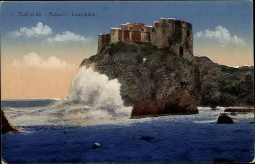 Ak Ragusa Dubrovnik Kroatien, Lovrijenac