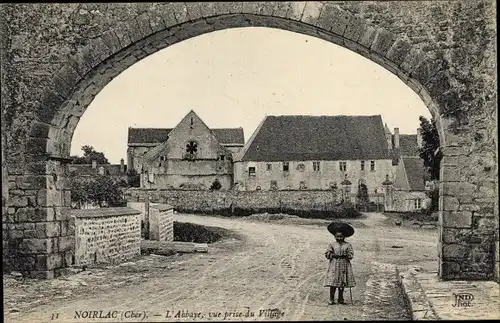 Ak Bruère Allichamps Cher, L'Abbaye de Noirlac