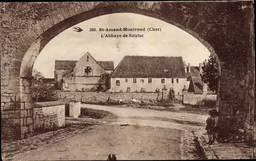 Ak Bruère Allichamps Cher, L'Abbaye de Noirlac