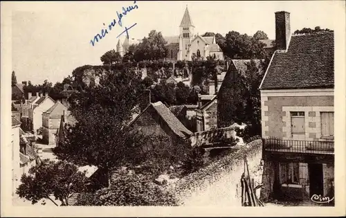 Ak Chateuvieux Loir et Cher, L´Eglise