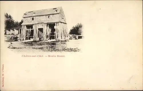 Ak Chatres sur Cher Loir et Cher, Moulin Boutet