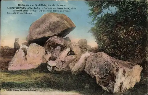 Ak Montguyon Charente Maritime, Dolmen de Pierre Folle