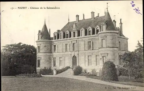 Ak Niort Deux Sèvres, Chateau de la Salmandiere