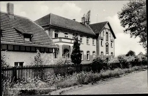 Ak Oberseelbach Niedernhausen Rheingau Taunus Kreis, Blick auf das Kindererholungsheim