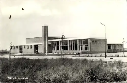 Ak Andijk Medemblik Nordholland Niederlande, Dorpshuis