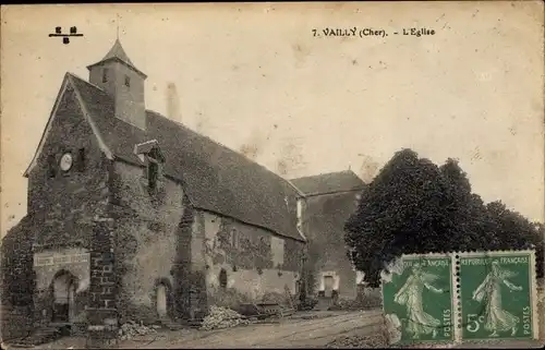 Ak Vailly Cher, L'Eglise