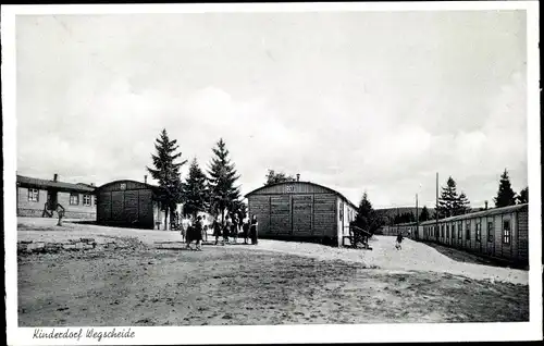 Ak Bad Orb in Hessen, Kinderdorf Wegscheide, Frankfurter Schullandheim