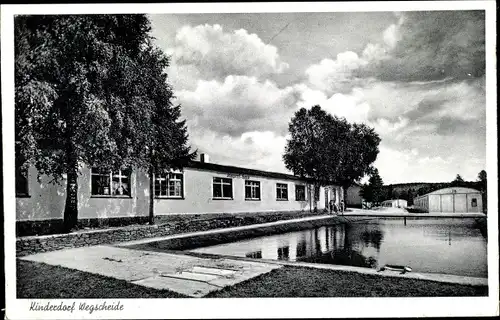 Ak Bad Orb Spessart, Kinderdorf Wegscheide, Frankfurter Schullandheim