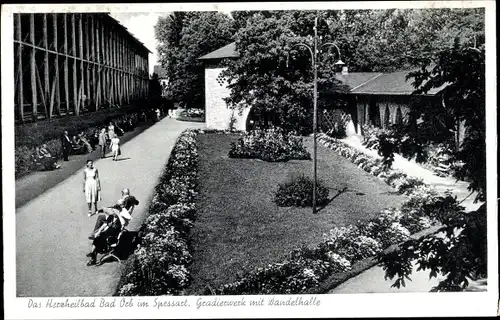 Ak Bad Orb in Hessen, Herzheilbad, Gradierwerk, Wandelhalle