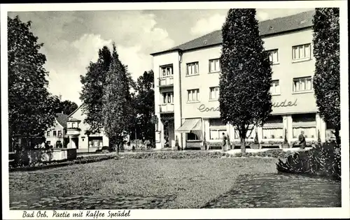 Ak Bad Orb in Hessen, Cafe Konditorei Sprudel, Inh. Willi Theilmann