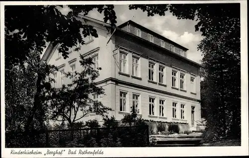 Ak Bad Rothenfelde am Teutoburger Wald, Kinderkurheim Berghof