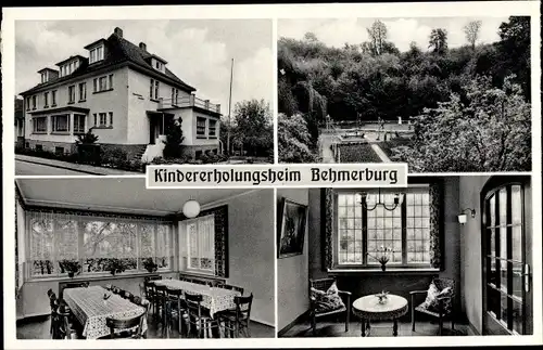 Ak Bad Rothenfelde am Teutoburger Wald, Kindererholungsheim Behmerburg