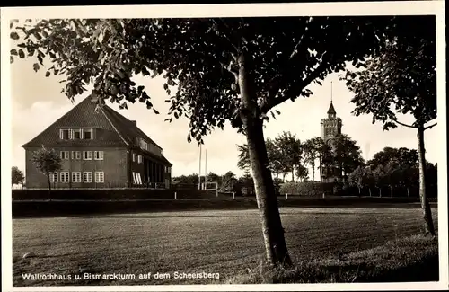 Ak Steinbergkirche in Holstein, Wallrothhaus, Bismarckturm, Scheersberg