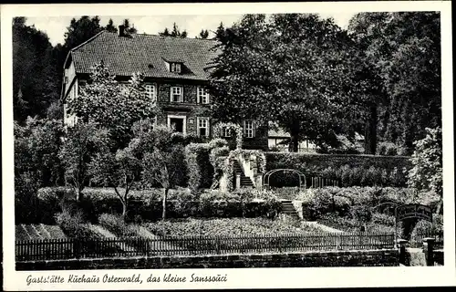 Ak Osterwald Salzhemmendorf Niedersachsen, Gaststätte Kurhaus