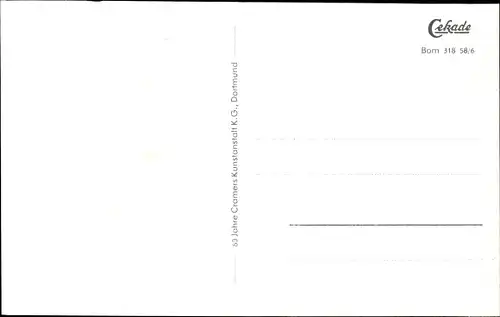 Ak Bochum im Ruhrgebiet, alter Stadtpark, Springbrunnen