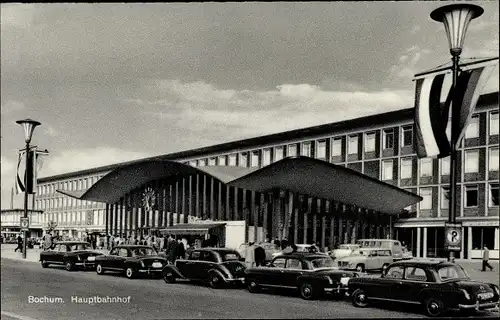 Ak Bochum im Ruhrgebiet, Hauptbahnhof