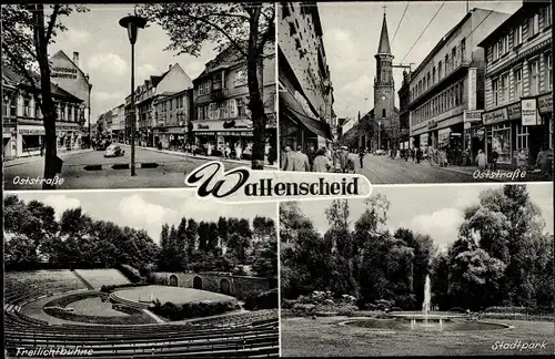 Ak Wattenscheid Bochum Ruhrgebiet in Nordrhein Westfalen, Freilichtbühne, Stadtpark, Oststraße