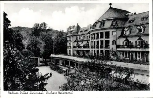 Ak Bad Kreuznach in Rheinland Pfalz, Kurhaus Palasthotel