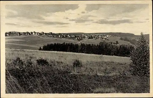 Ak Frauenwald am Rennsteig Ilmenau in Thüringen, Panorama