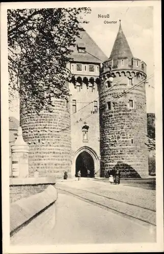 Ak Neuss am Rhein, Obertor