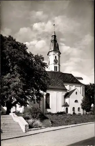 Ak Mering in Schwaben, Kath. Pfarrkirche