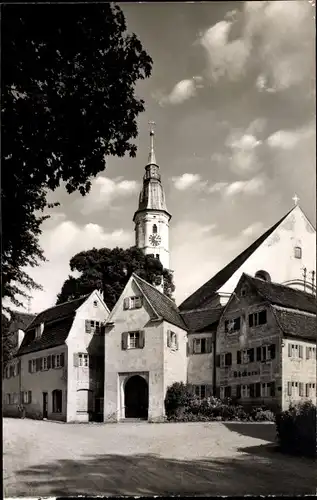 Ak Mering in Schwaben, Pfarrkirche